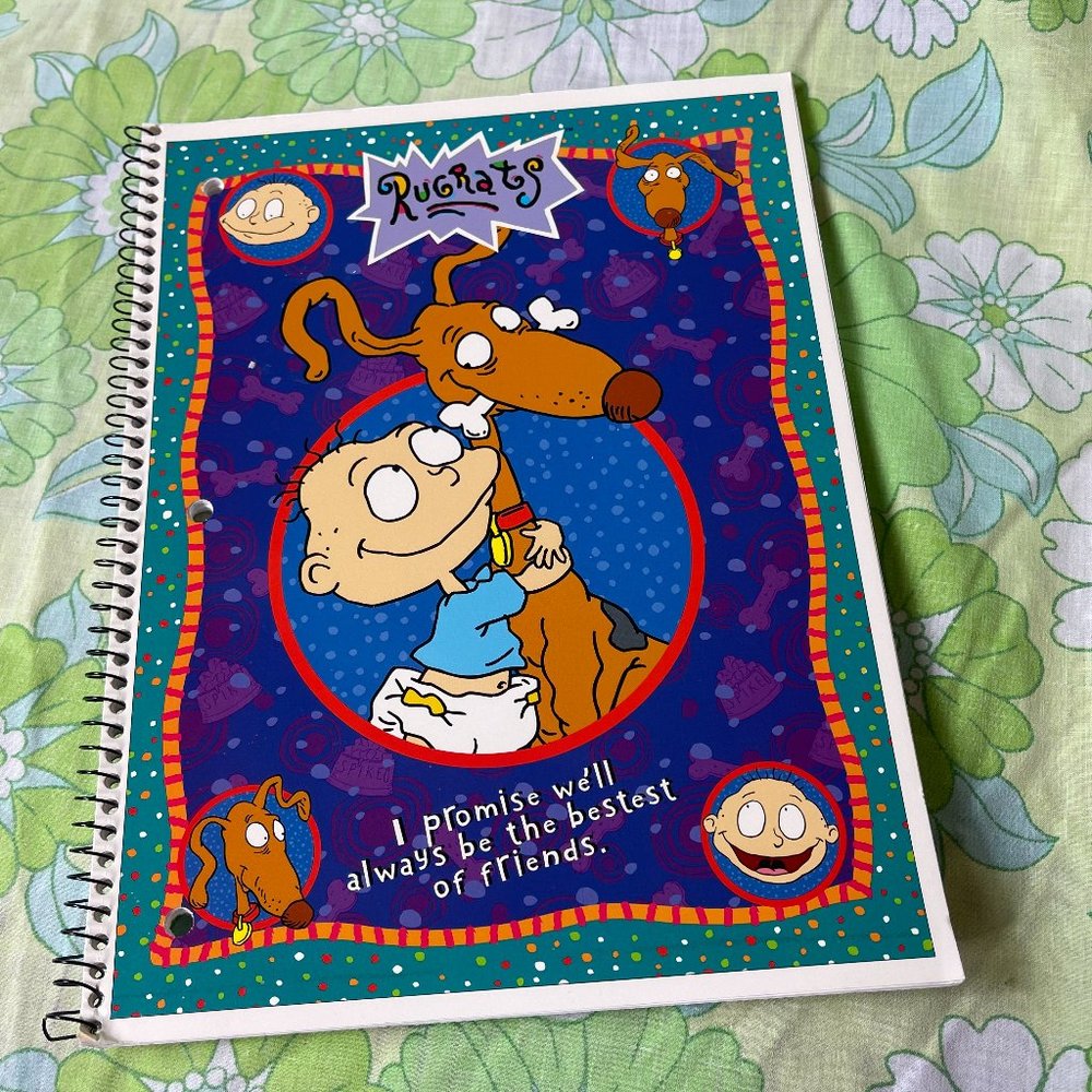 1999 Nickelodeon Rugrats Notebook  New Old Stock